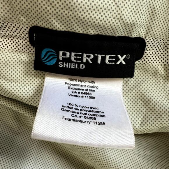 MEC Hooded Rain Jacket Mens XL Tall Black Pertex Shield Full Zip Windbreaker - Picture 5 of 6